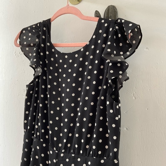 Sugar Lips Polka Dot Jumpsuit NWT - Picture 4 of 5